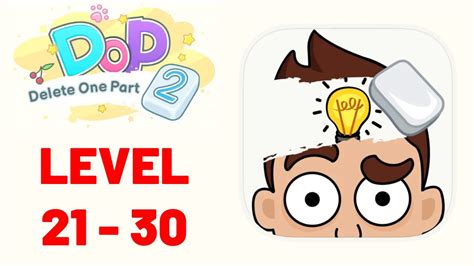 DOP 2: Delete One Part Answers and Walkthrough [All Levels].